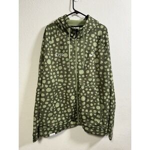 Nike Therma-Fit Studio '72 All-Over Print Hooded Sweatshirt Zip Up Size 2XL